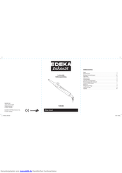 edeka TH8129B Bedienungsanleitung