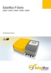 SolarMax 2000P Gerätedokumentation