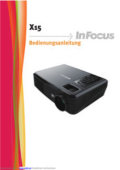 InFocus X15 Bedienungsanleitung