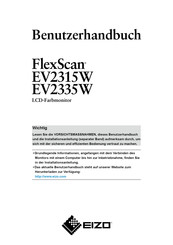 Eizo FlexScan EV2315W Benutzerhandbuch