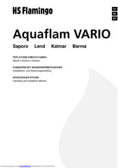 HS Flamingo Aquaflam VARIO Handbuch