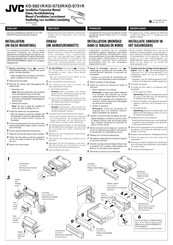 JVC KD-S731R Installationsanleitung