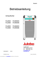 Julabo FL2506 Betriebsanleitung
