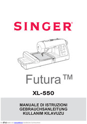 Singer Futura XL-550 Gebrauchsanleitung