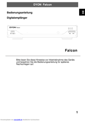 Dyon Falcon Bedienungsanleitung