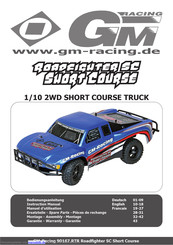GM-Racing Roadfi ghter SC Short Course Bedienungsanleitung