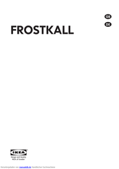IKEA FROSTKALL Handbuch