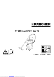 Kärcher NT 611 Eco TE Bedienungsanleitung