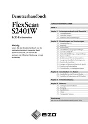Eizo Flex ScanS2401W Benutzerhandbuch