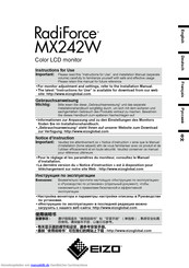 Eizo RodiForce MX242W Gebrauchsanweisung