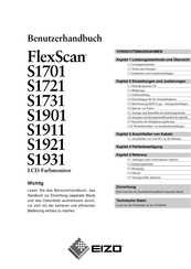 Eizo FlexScan S1911 Benutzerhandbuch
