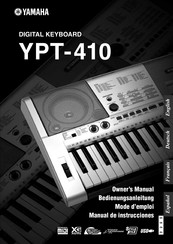 Yamaha YPT-410 Bedienungsanleitung