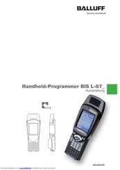 Balluff BIS L-87 Kurzanleitung