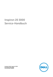 Dell Inspiron 20 3000 Servicehandbuch