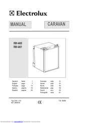 Electrolux CARAVAN RM 4400 Handbuch