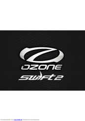 Ozone swift 2 Handbuch
