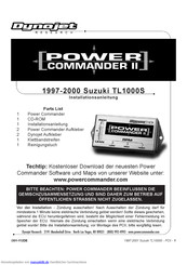 Dynojet Power Commander II Installationsanleitung