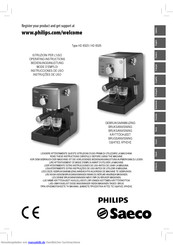 Philips HD 8323 Bedienungsanleitung