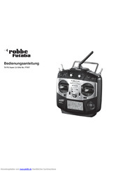 ROBBE-Futaba T8 FG Super Bedienungsanleitung