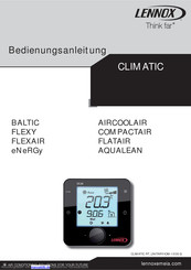 Lennox Climatic Bedienungsanleitung