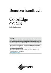 Eizo ColorEdge CG246 Benutzerhandbuch