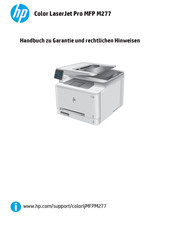 HP Color LaserJet Pro MFP M277 Handbuch