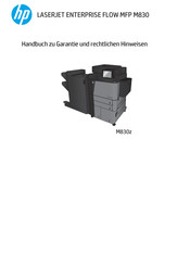 HP M830z Handbuch