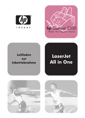 HP LaserJet 3200 Handbuch