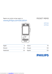 Philips DPM7820 Benutzerhandbuch