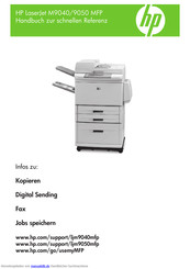 HP LaserJet M9040 Handbuch