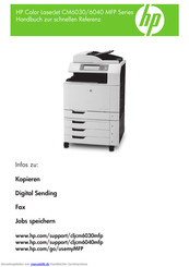 HP Color LaserJet CM6030 Series Referenzhandbuch