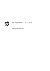 HP PageWide XL 4000 MFP Benutzerhandbuch
