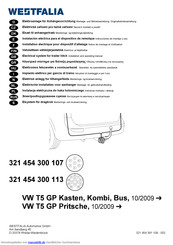 Westfalia 321 454 300 107 Originalbetriebsanleitung