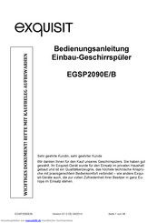 Exquisit EGSP2090B Bedienungsanleitung
