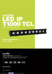 EuroLite LED IP T1000 TCL Bedienungsanleitung