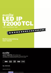 EuroLite LED IP T2000 TCL Bedienungsanleitung