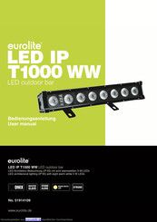 EuroLite LED IP T1000 WW Bedienungsanleitung
