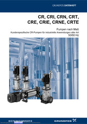 Grundfos CRNE, CRTE Handbuch