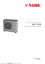 NIBE F2300 Benutzerhandbuch