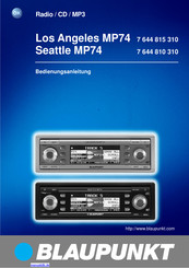 Blaupunkt Seattle MP74 Bedienungsanleitung