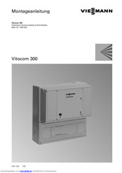 Viessmann VITOCOM 300 Montageanleitung