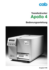 CAB apollo 4 Bedienungsanleitung