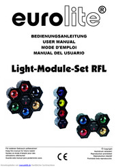 EuroLite Light-Module-Set RFL Bedienungsanleitung