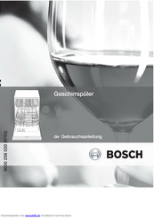 Bosch SGS46E32EU Gebrauchsanleitung