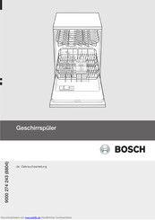 Bosch SGS45N12EU Gebrauchsanleitung
