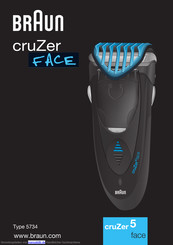 Braun CruZer5face Bedienungsanleitung