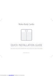 Nokia Body Cardio Installationsanleitung