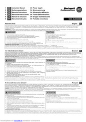 Rockwell Automation 1606-XLS960EE Bedienungsanleitung
