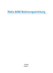 Nokia Nokia 6086 Bedienungsanleitung