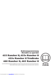 Husqvarna 460 Rancher II Bedienungsanweisung